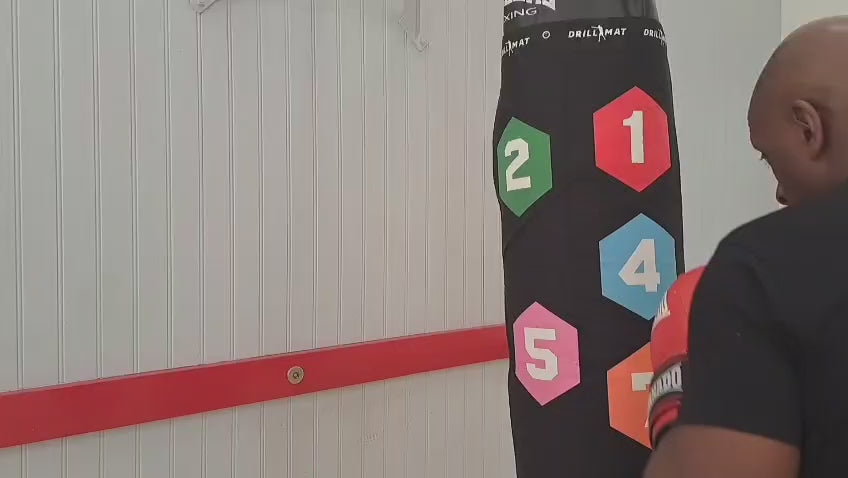 Jab to double jab on the Drill Mat