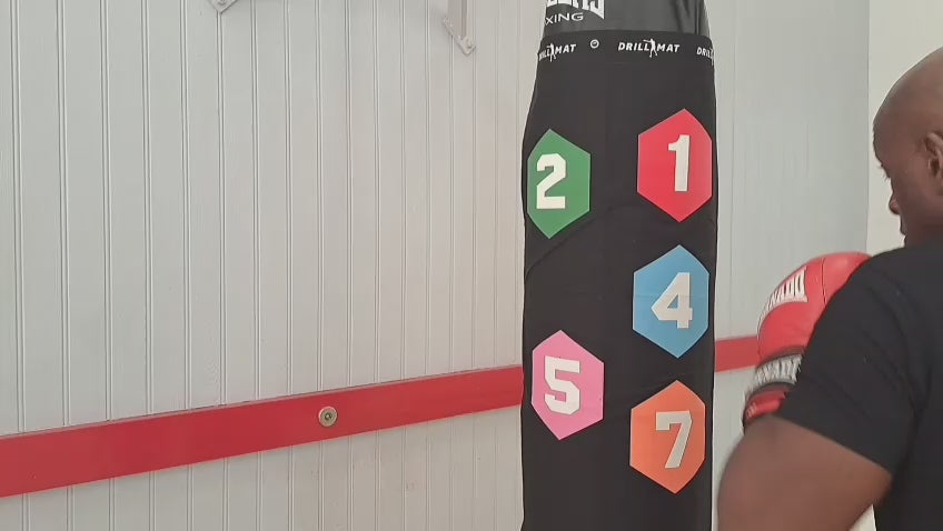 Cross to jab on the Drill Mat