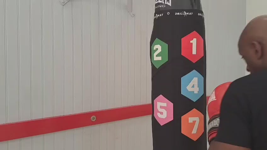 Double jab, cross on the Drill Mat